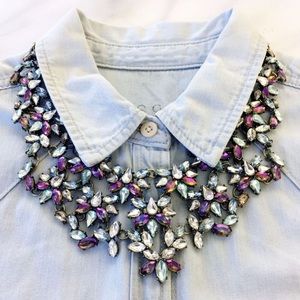 Crystal Bib Necklace